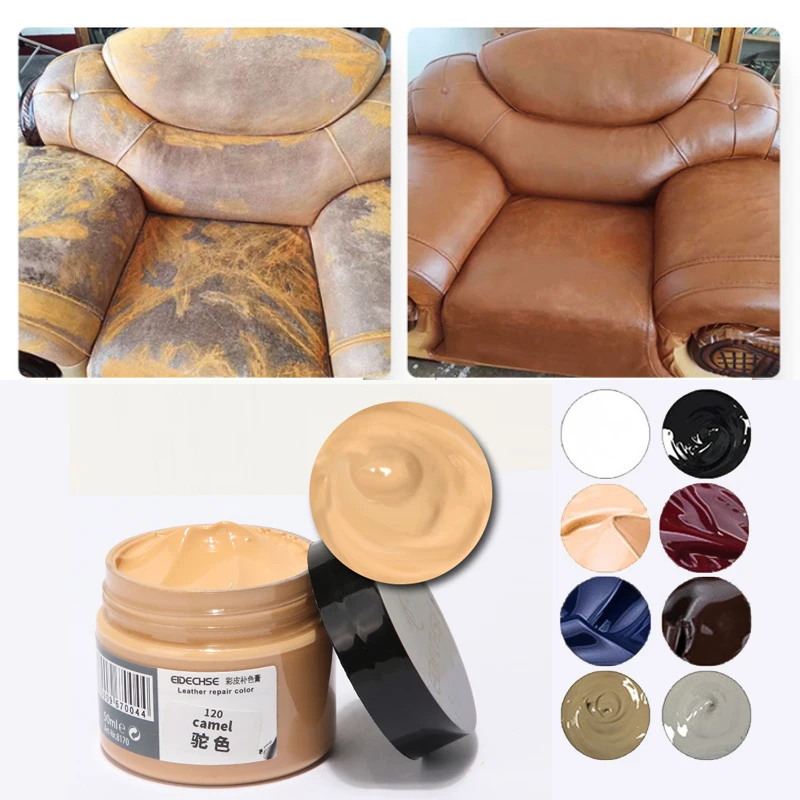 Car Seat Care Kit Liquid Leather Skin Refurbish Repair Tool for Shoe Car Seat Sofa Coats Holes Scratch Crack Restore