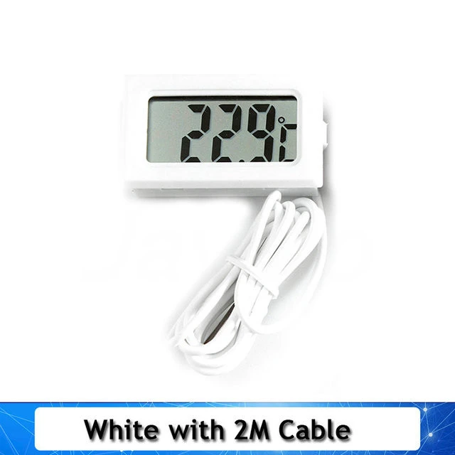 Digital Indoor ddmysmile Mini LCD Convenient Temperature Sensor Meter Thermometer Gauge Smile