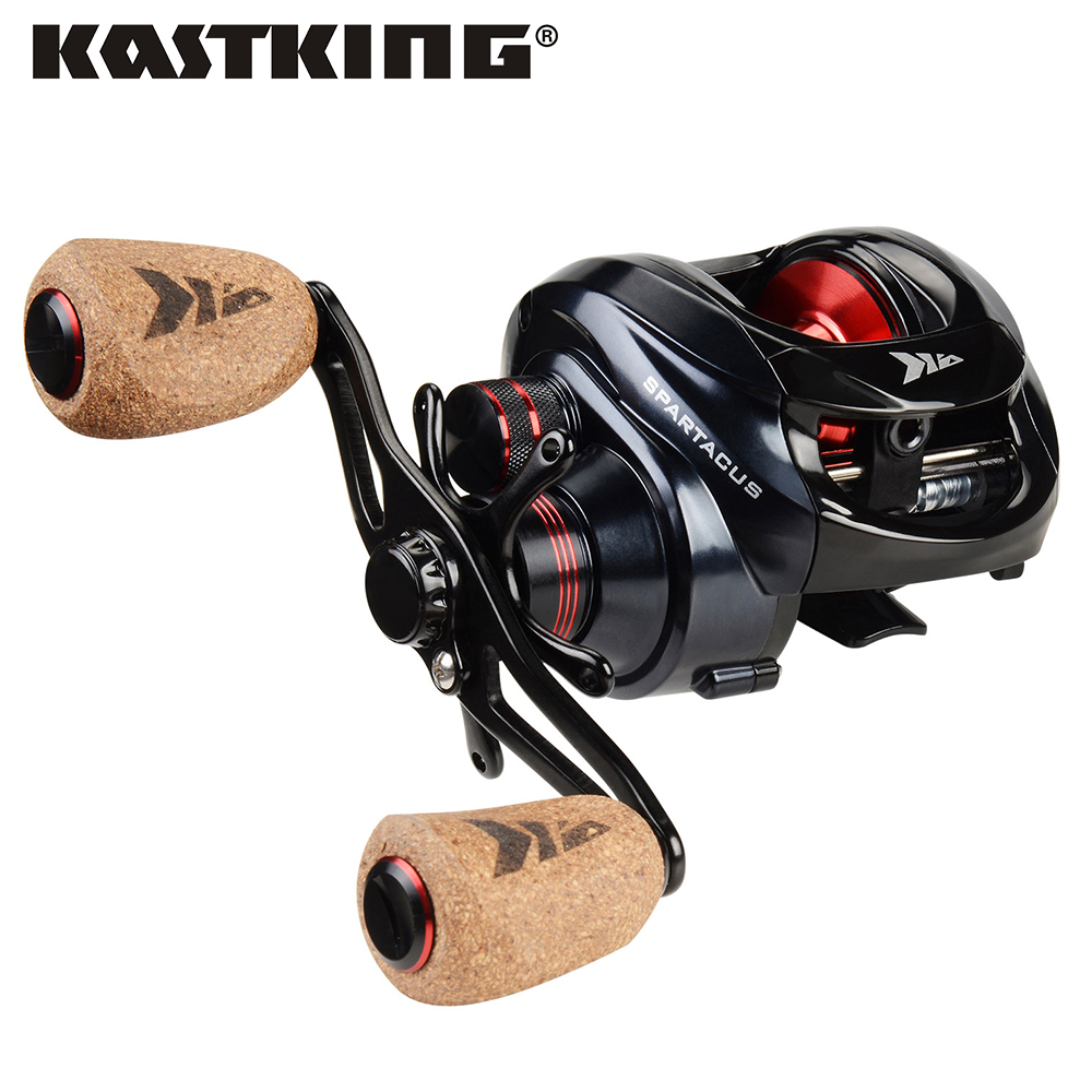 Spartacus /Spartacus ddmysmile Plus Kastking Baitcasting Reel Dual Brake System Reel 8Kg Max Drag 11+1 Bbs 6.3:1 High Speed Fishing Reel Smile / 11+1
