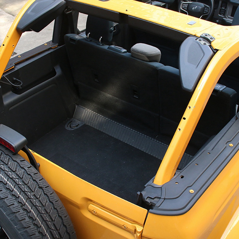 For Ford Bronco 2021 2022 2023 2024 4 Door Car Rear Body Tub Rail Protector Armor Cargo Shelf Side Cover Replacement Accessories