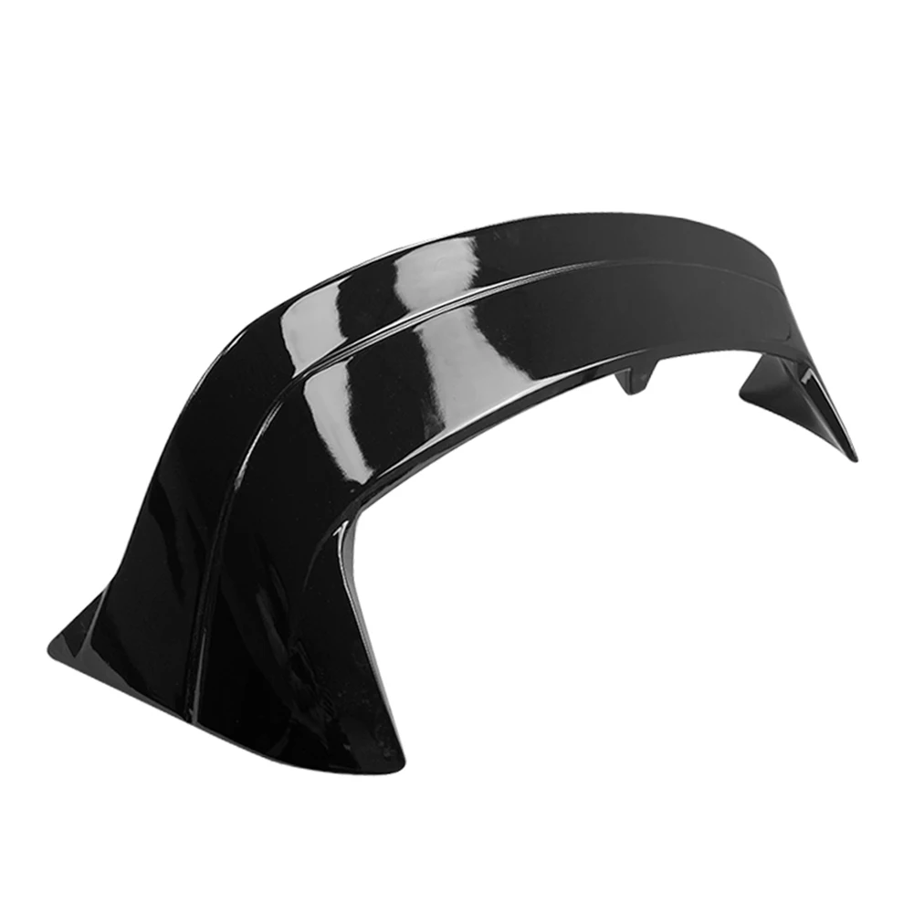 For VW Golf MK8 2020-2021 CS Style Car Rear Roof Spoiler Splitter Lip Window Wing For Volkswagen Golf 8 20-21 Carbon/Gloss Black