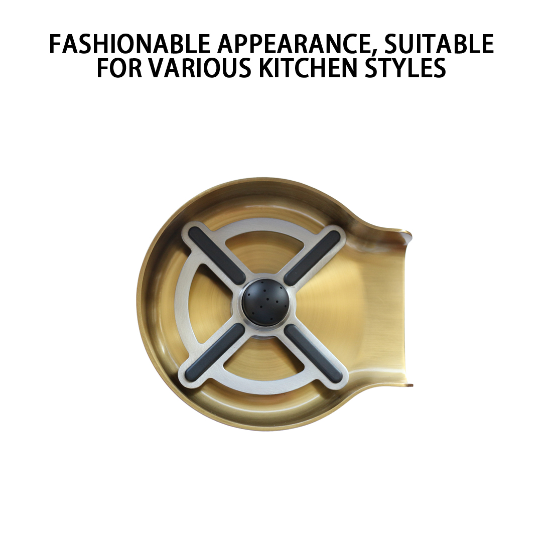 New glass washer home cup cleaning cup washing machine bar cup washer stainless steel cup washers Gold Crown