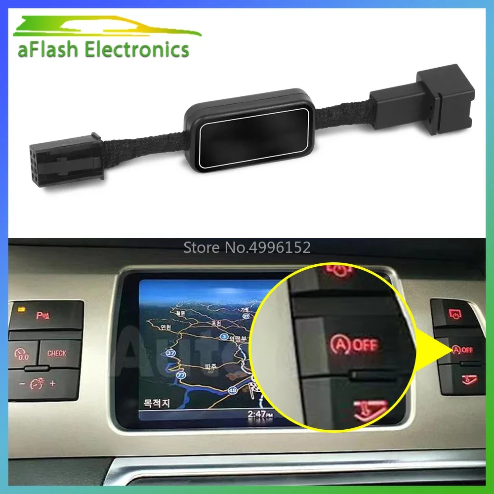Audi Q7 4L For 2010-2015 Q7 4M 16-19 Car Auto Start & Stop Canceller Auto Stop Start Engine Eliminator Device Plug Disable Cable smile &