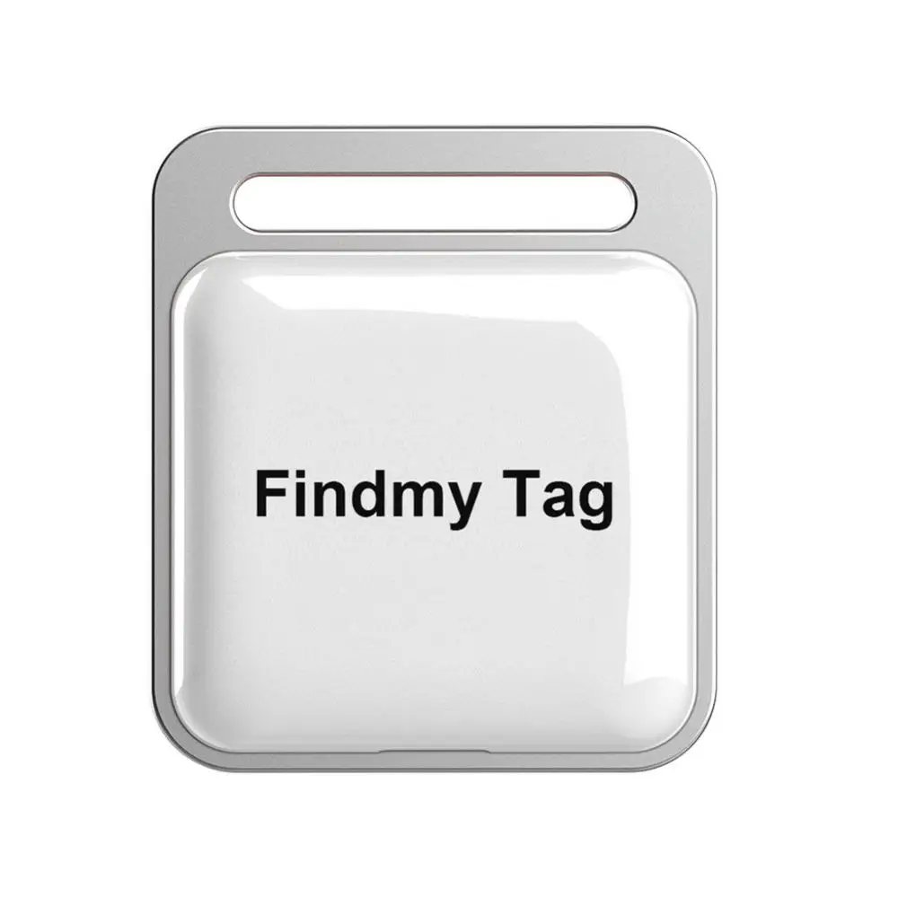 Smart Gps Waterproof Mini Tracker Anti-loss Device Mini Anti-lost Keychain Finder Device Gps Bi-directional Alarm Tracker Square smile