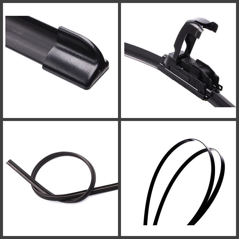 Citroen 2007 For C-Crosser 2008 2009 2010 2011 2012 Front Wiper Blades Brushes Cutter Accessories U J Hook smile