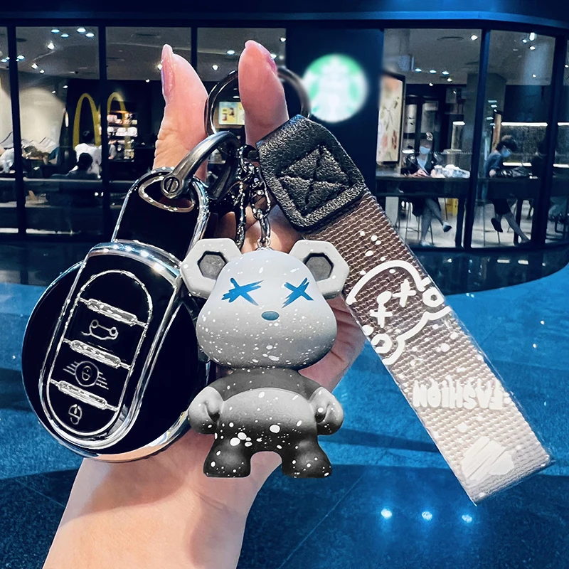 Key Case Car TPU Cover For MINI COOPERS ONE JCW CLUBMAN Countryman R55 R56 R57 R58 F56 F55 F54 F57 ddmysmile F60 R59 R60 S Roadster Smile