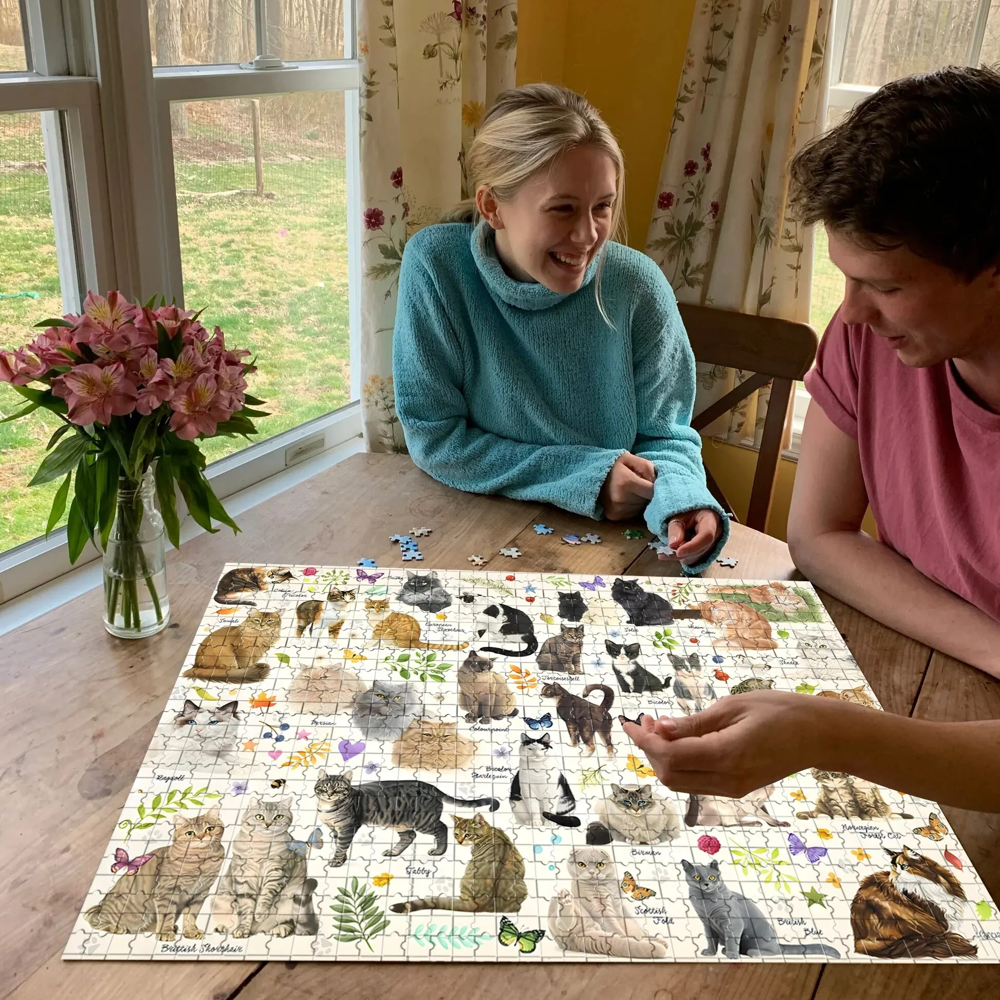1000 Pieces CAT EMPIRE new 2025 Jigsaw Puzzle