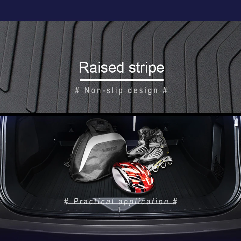 2023 For Land Rover Discovery 3 4 L550 Freelander 2 Range Rover Sport Evoque Anti-slip mat Accessories 1Set Car Cargo trunk mat