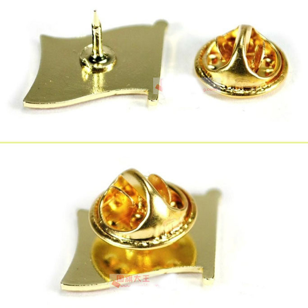 1-100PCS Palestine Flag Pin Lapel Badge Palestine Flags Brooch Pins Badges Palestine National Day Decorations for Bag Clothes