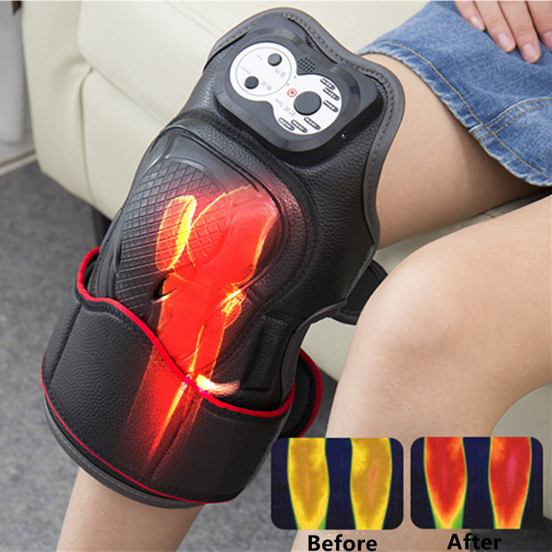 ff Apparatus Leg Rheumatoid Massage Joint Arthritis Physiotherapy Instrument Knee Infrared Support Brace Heating Massager r