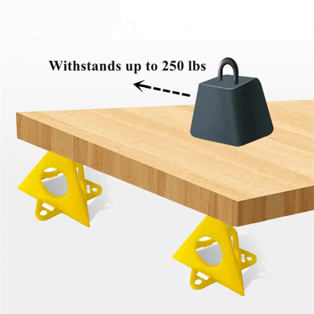 Plastic Pyramid Stands Triangle Paint Lift Pad Feet Rack Painting Accessories Support Stands Portable Woodworking Carpenter Hand
