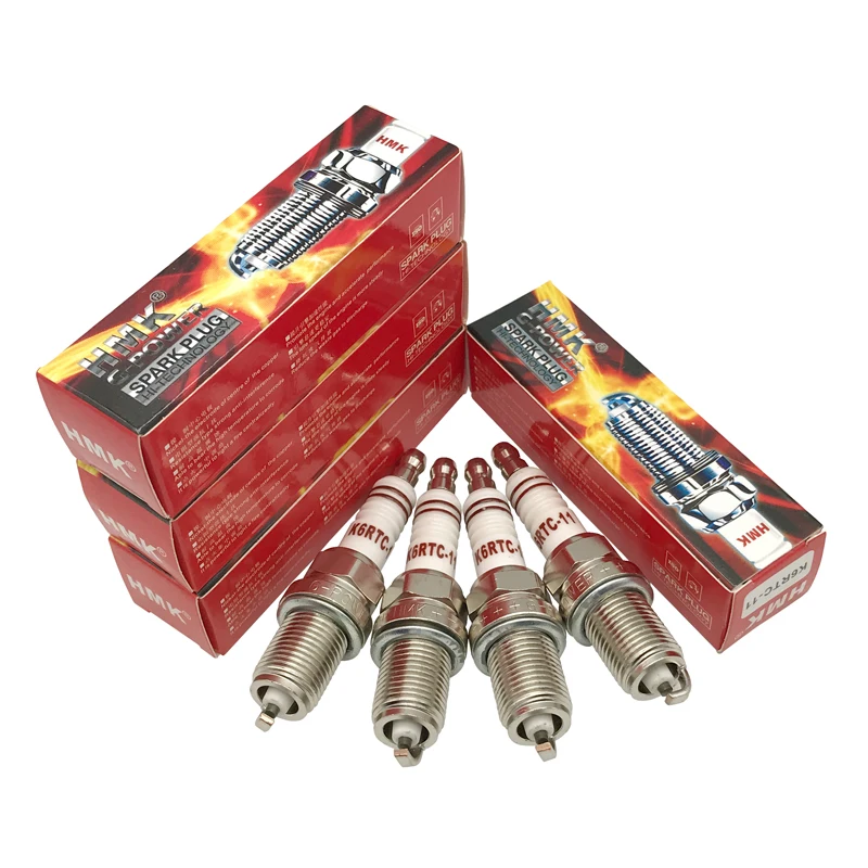6pcs Iridium Spark Plug EIX-BKR6-11 FOR BKR6EIX-11 BKR6EIX IK20 IK16 IK20TT BKR5EIX-11 VK20 K7RTI-11 K6RTI-11 K6RIU RC7Y BKR6E
