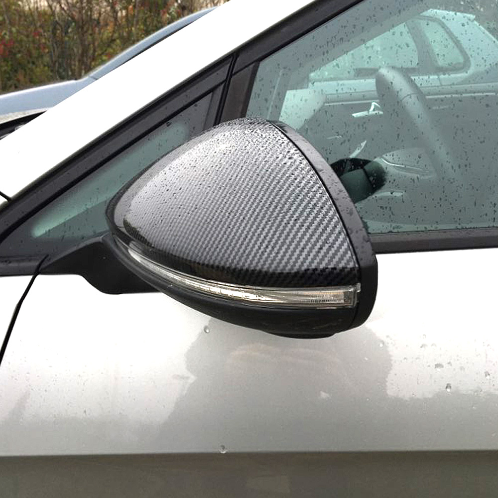 Wing Side Mirror Cover Rearview Mirror Cap Fit For 2014-2018 VW Golf 7 GTI 7 Car Accessories Replacement cc200