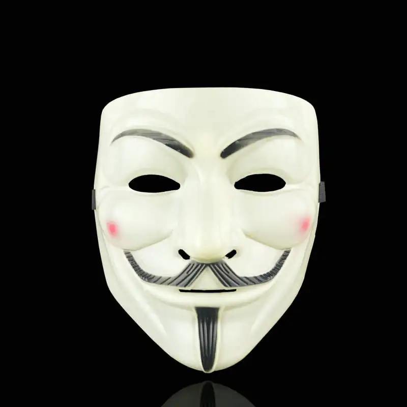 Christmas Movie Halloween Party Cosplay V for Vendetta Hacker Mask Anonymous Guy Fawkes Gift Adult Kids Film Theme Mask Joker smile