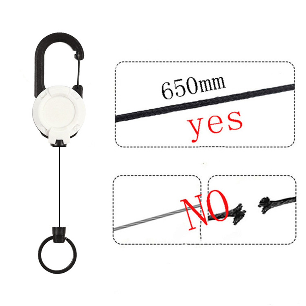 Key 2025 Ring Badge Reel Holder Retractable Id Card Badge Clip Hospital Nurse Supplies Name Tag Badge Reels Belt Rope new Holder Keychain
