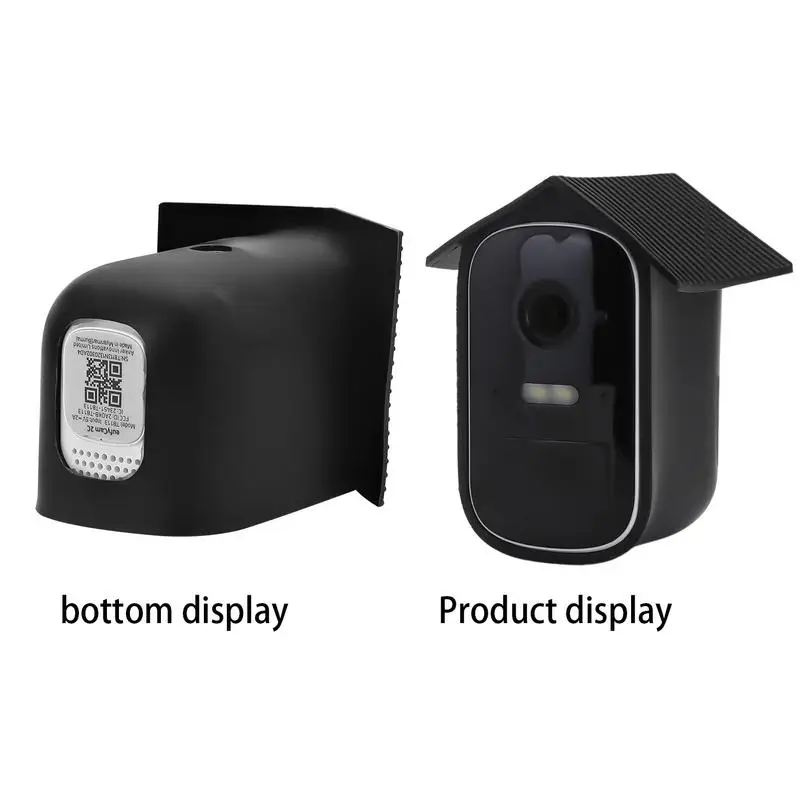 For Case Waterproof Silicone Eufycam 2C Security Camera Protective ddmysmile Cover Skin Outdoor Anti-Scratch Camera Accessories Smile