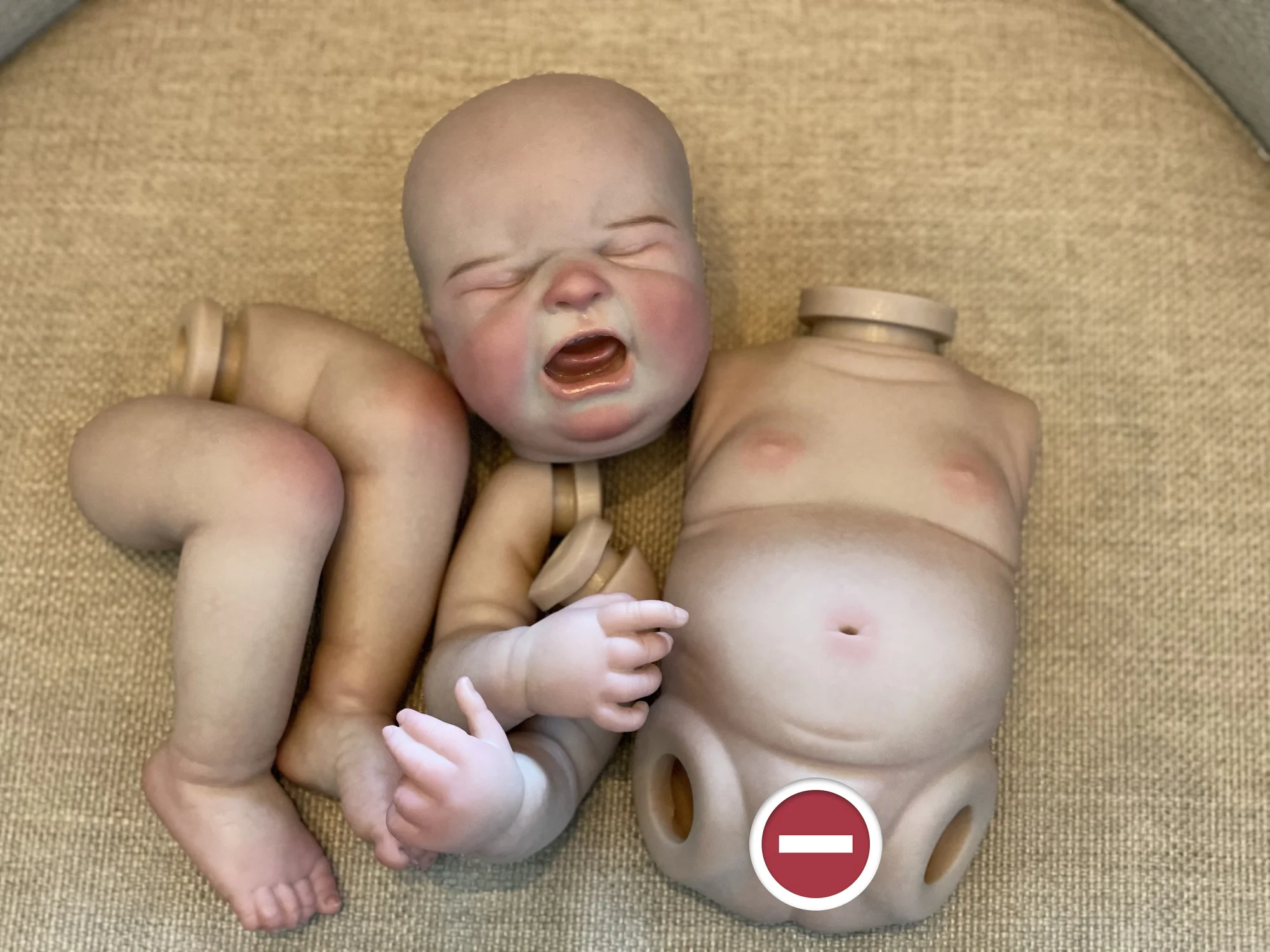 18-20Inch Maria Bebe Reborn Boy and Girl With Full Body Silicone Vinyl Soft Touch Feeling Handmade Lifelike Real Reborn Dolls