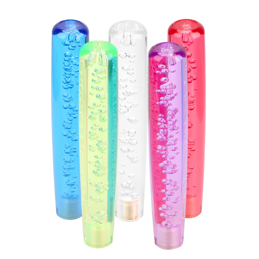 Bubble Car Crystal 25Cm Shift Knob Stick Universal For Auto Manual Stick Gear Shifter ddmysmile Gear Shift Knob Car Accessories Smile