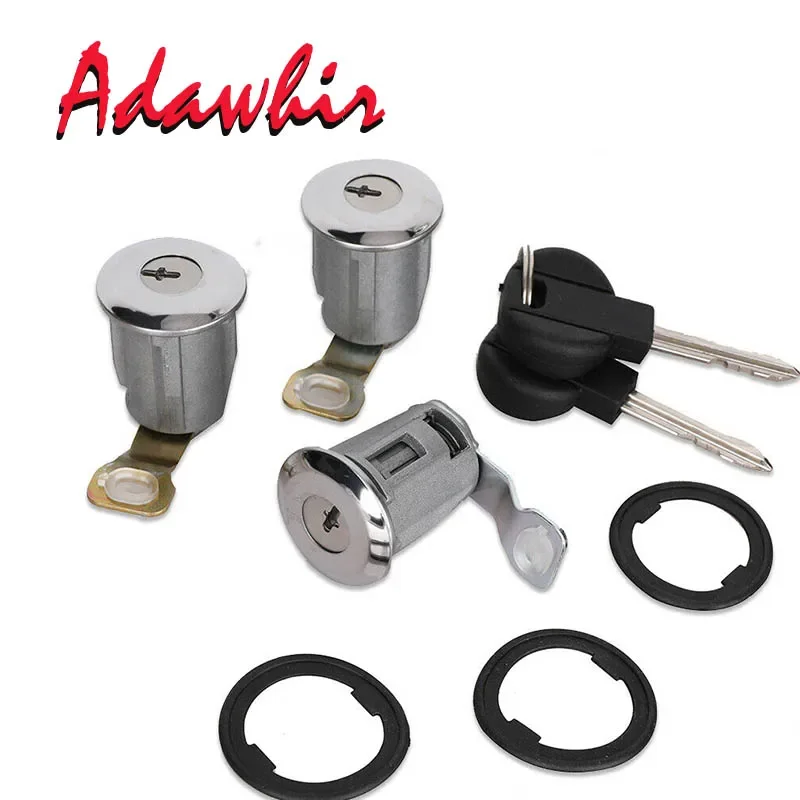 252522 Car Door Lock Barrel Set with Keys for Peugeot Partner Citroen Berlingo Xsara Car Lock Accessorie Professional Lock Picks