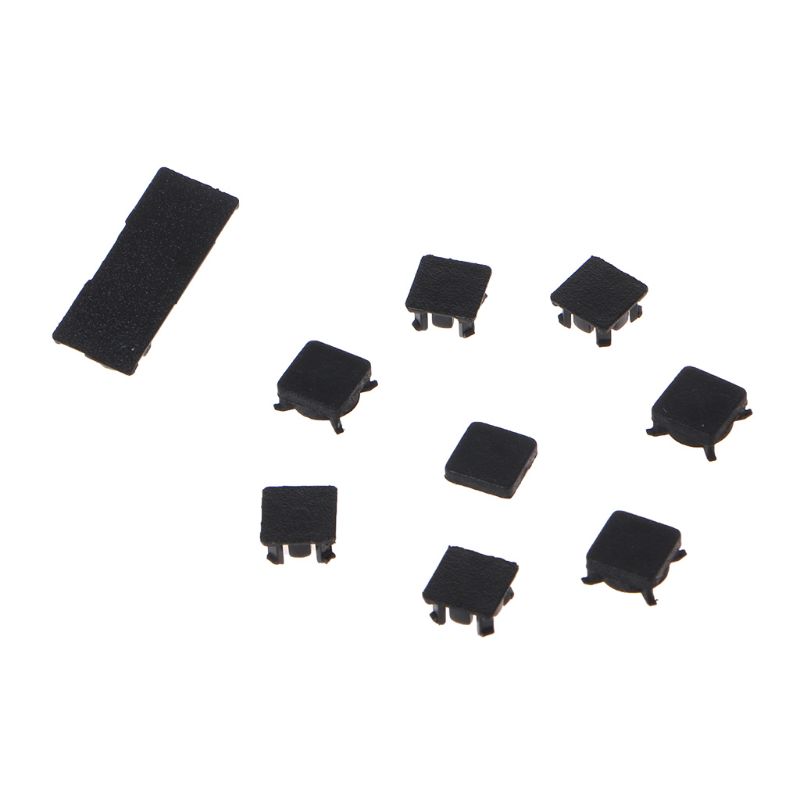 Rubber T8WC Feet Screw Cover Boot Pad Replacement Repair for PS3 Game Console Pack of 9pcs smile