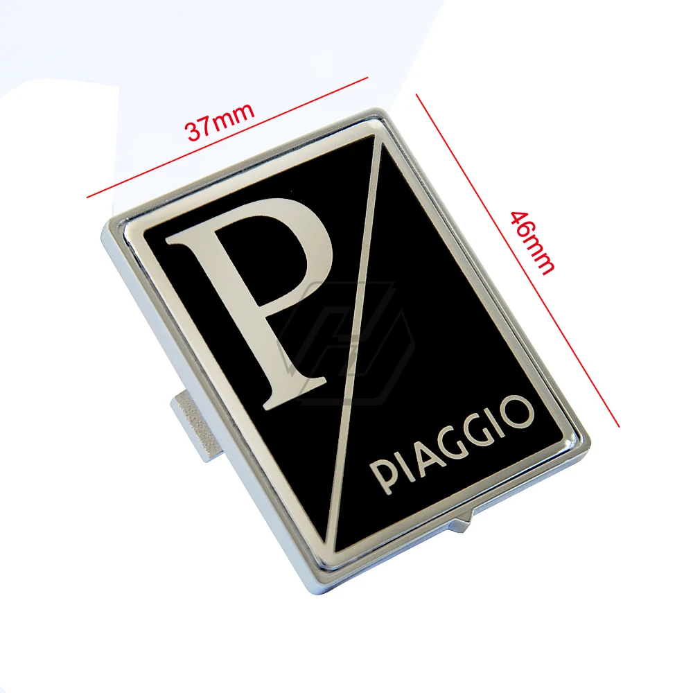 For Piaggio Vespa Primavera Sprint GTS Super 50 150 250 300 300ie Scooter Accessorie Front Rectangle Badge