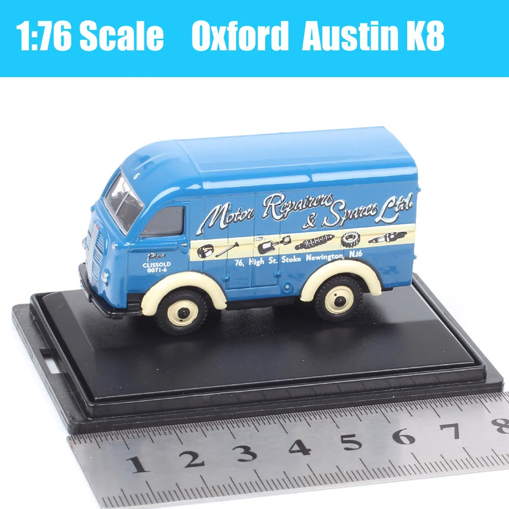 Oxford 1/76 Scale Mini Austin K8 R7104 VAN Diecast Car Model Toy MOTOR REPAIRS Bus Vehicles Thumbnails HORNBY SV Blue Souvenir