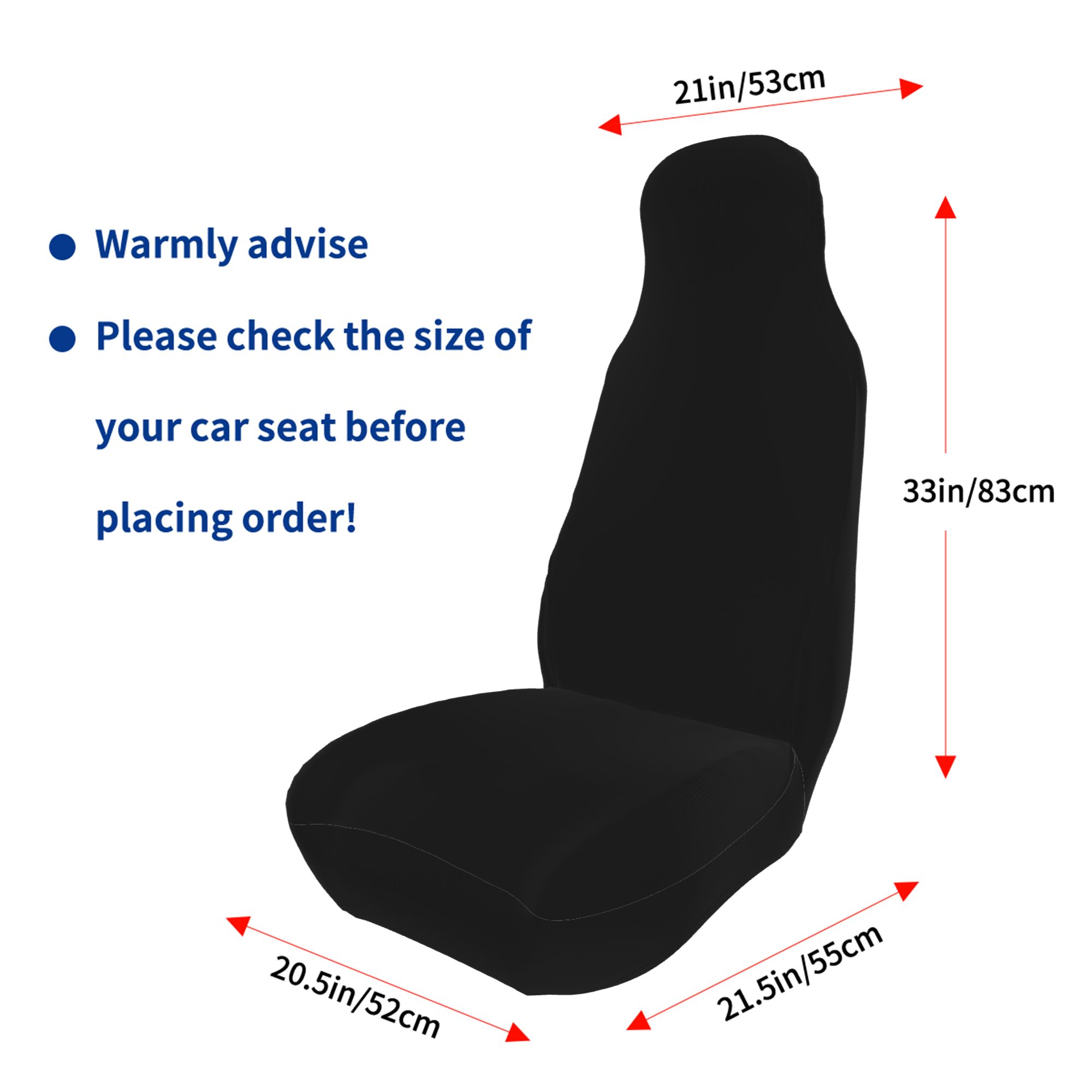 Wolf Printed Men Car Seat Cover Front Seats Only Full Set of 2 Bucket Seat Protector Car Seat Cushions for Car SUV Truck or Van 22e56