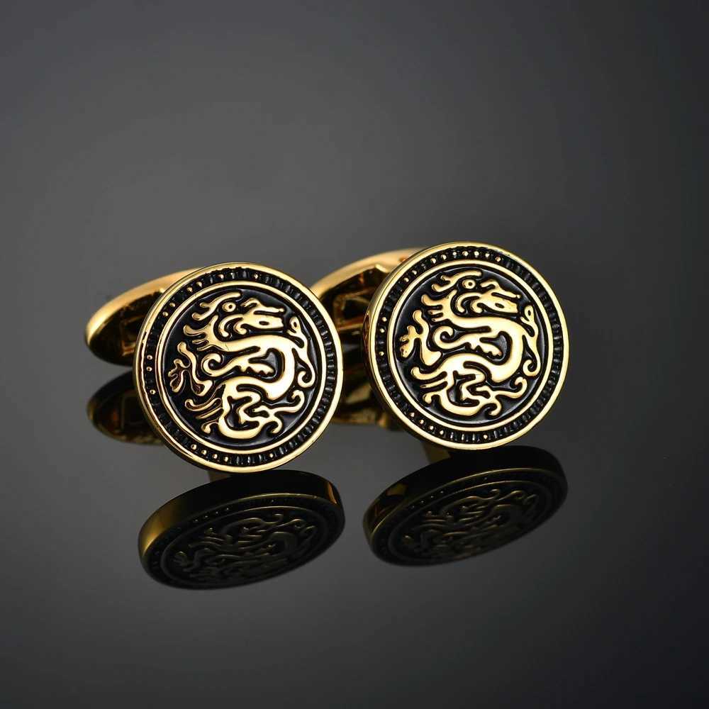 Luxury shirt cufflinks mens shirt cuffs nails French round buttons custom wedding dress bridal suite W241109