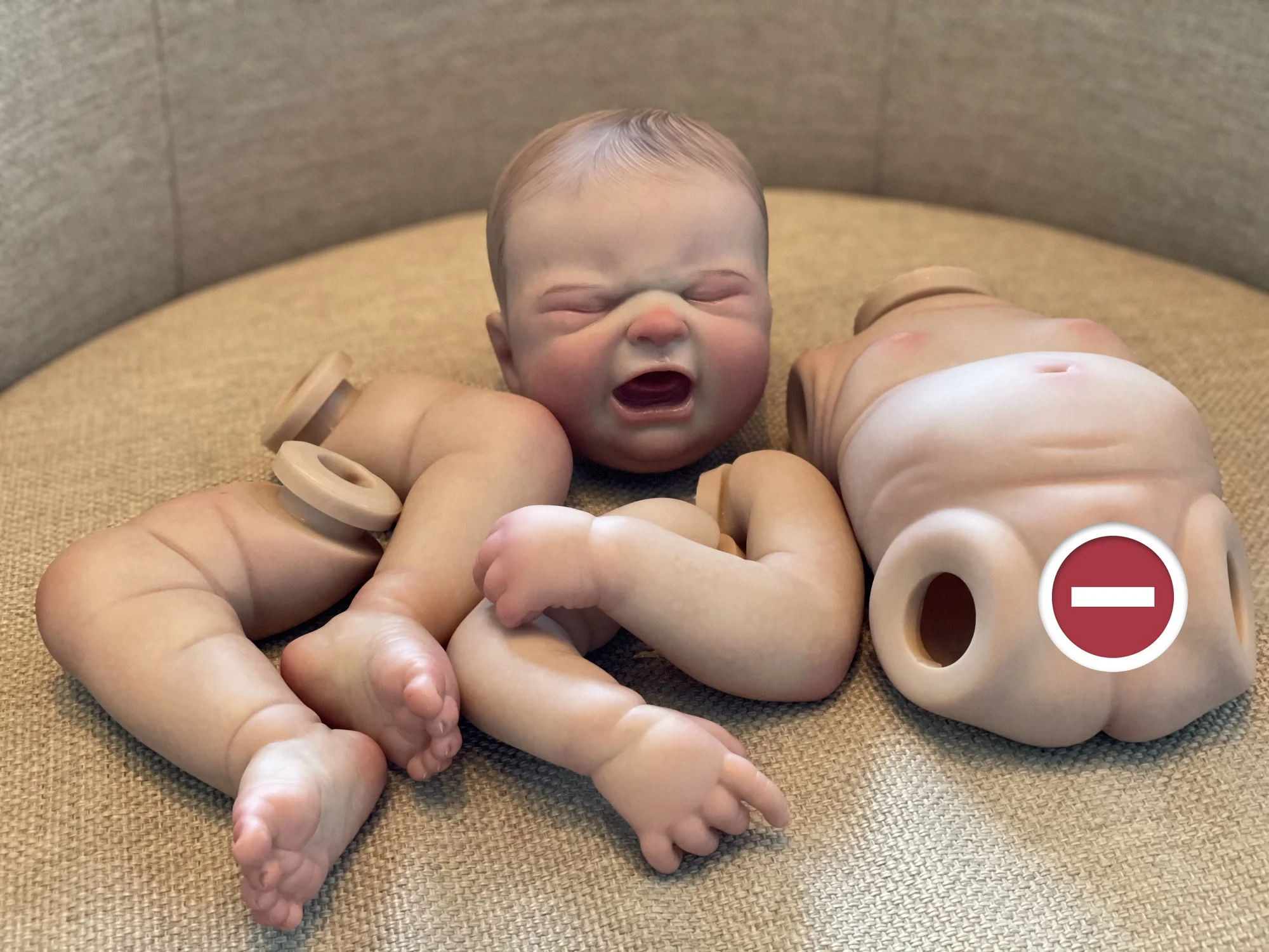 18-20Inch Maria Bebe Reborn Boy and Girl With Full Body Silicone Vinyl Soft Touch Feeling Handmade Lifelike Real Reborn Dolls