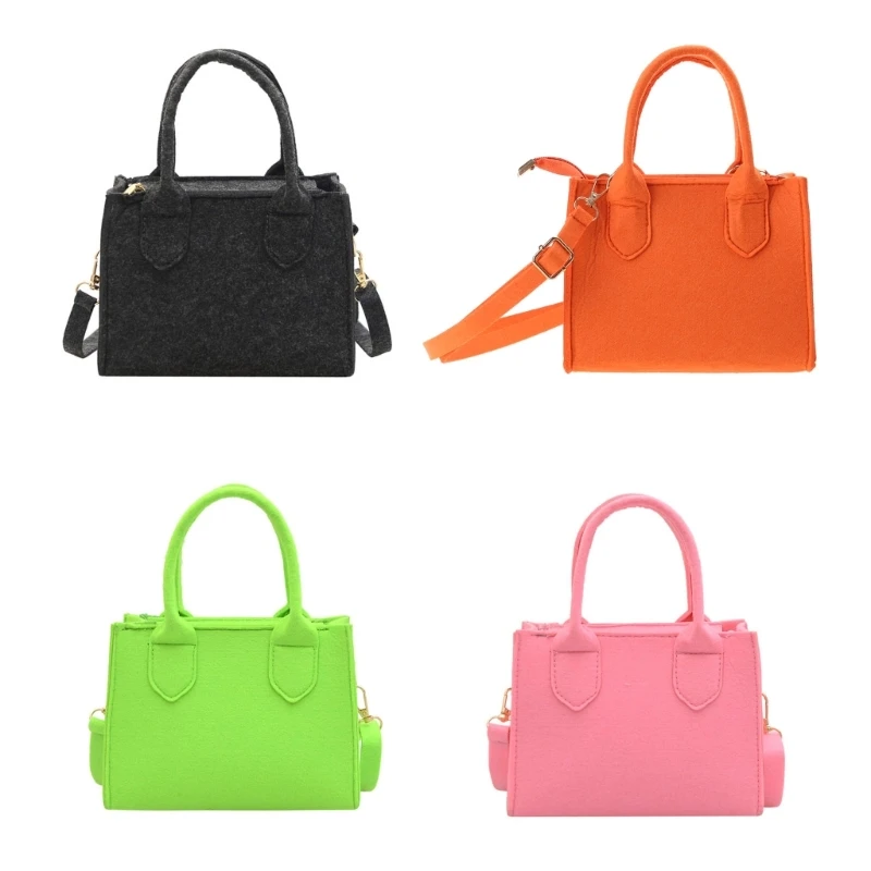 Felt 2023 New Women Handbag Shoulder Bags Lady Crossbody Bag Tote Satchel smile