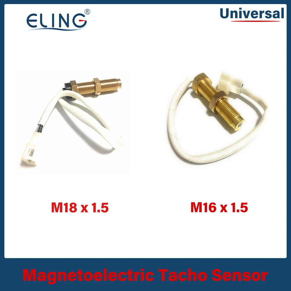 ELING Tacho Sensor M16 M18 Speed Sensor Universal for Tachometer