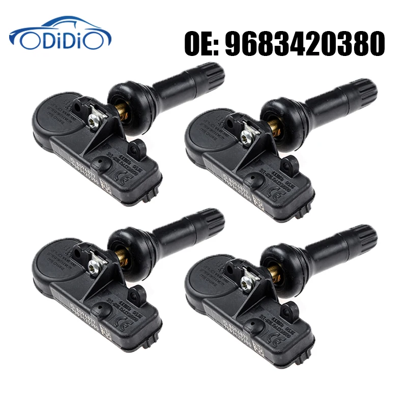 Pressure Sensor Tire 9683420380 433 MHZ TPMS For Peugeot 308 508 Parer Citroen ddmysmile Picasso C4 DS Smile