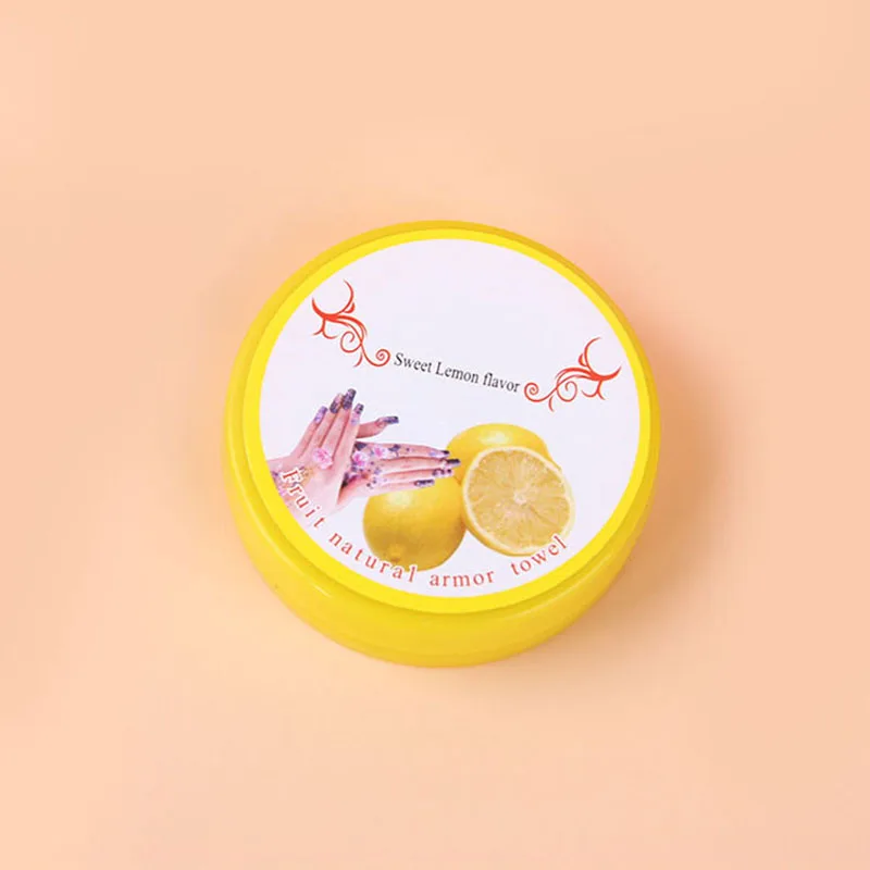 2026 New 1~10Pcs Polish Remover Jar Fruit Scented Flavor Wraps Paper Cloth Towel Wet Wipes Vanish Removal Nail Art Tools Free Shipping