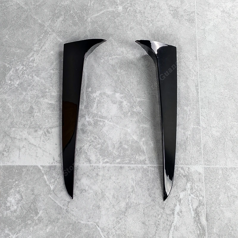 Window Side Rear 2Pcs Spoiler Wing For X3 F25 2011-2017 ABS Side Spoiler Sticker Trim Canards Splitter Body Kits Tuning smile