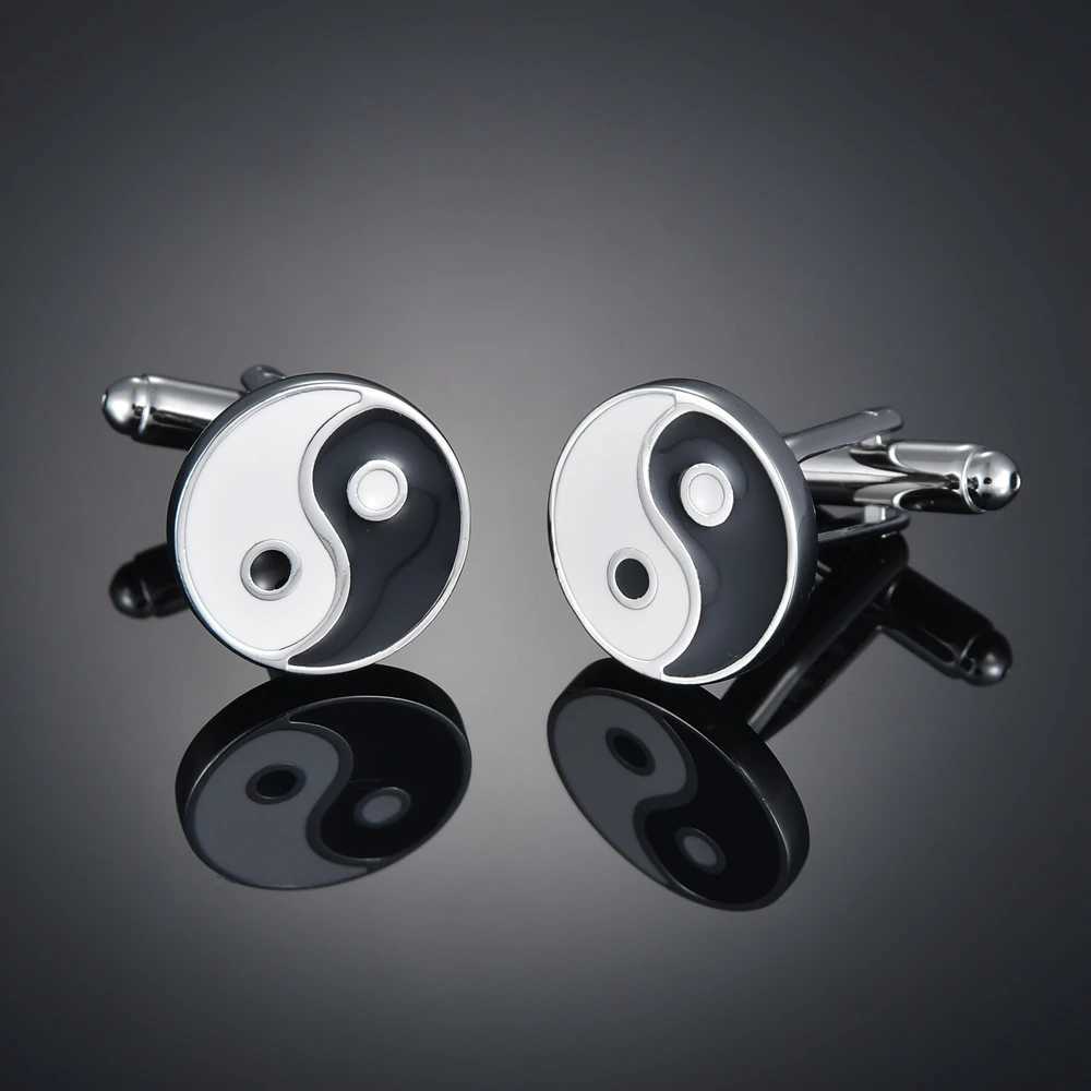 Luxury shirt cufflinks mens shirt cuffs nails French round buttons custom wedding dress bridal suite W241109