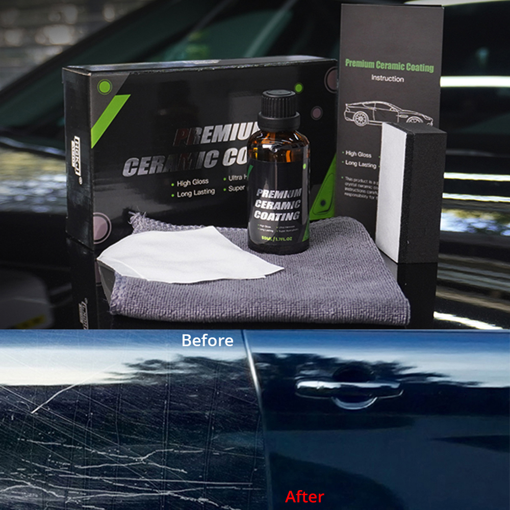 30/50ml Liquid Ceramic Coating For Cars Hydrophobic Crystal Plating Anti Scratch Paint Care Nano Materials Wax Auto Detailing