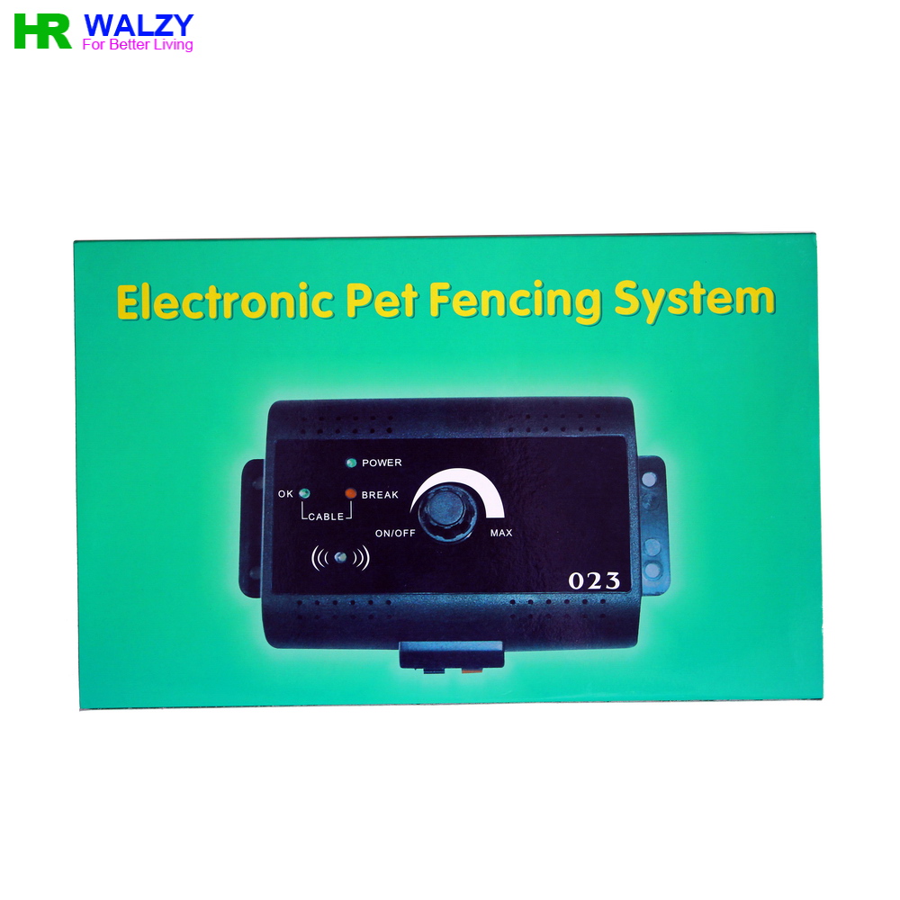 Dog Collar Pet Containment System Electric Shock Boundary Control Fence Training 5nf 143