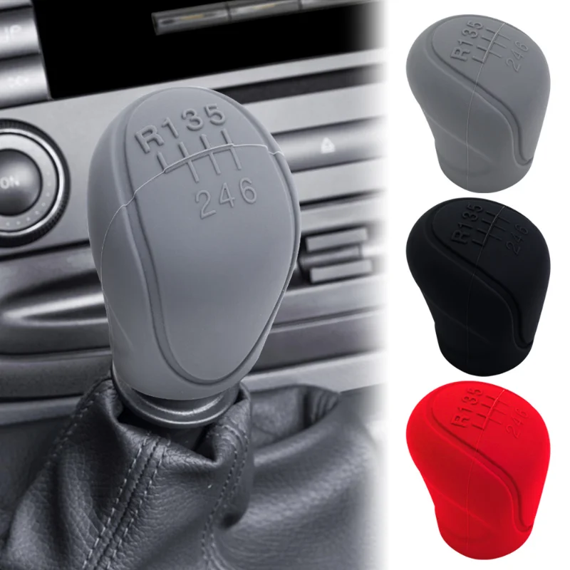 Universal Car Silicone Gear Shift Knob Cover Gear Shift 2025 Non-Slip Grip Handle Protective new Covers Car Interior Accessories