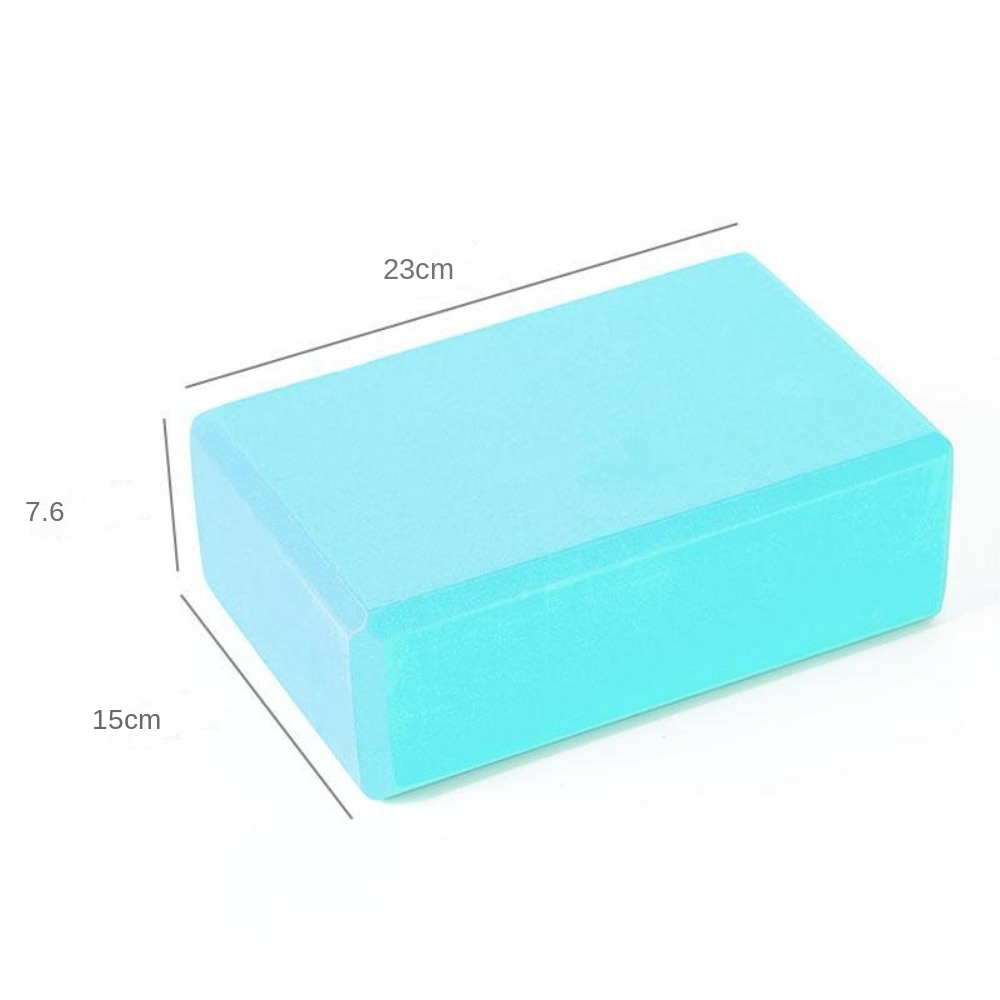 hot sale High Density Yoga Foam Blocks Bodybuilding Equipment EVA Solid Color Props Brick Non-slip Lightweight Yoga Block Pilates