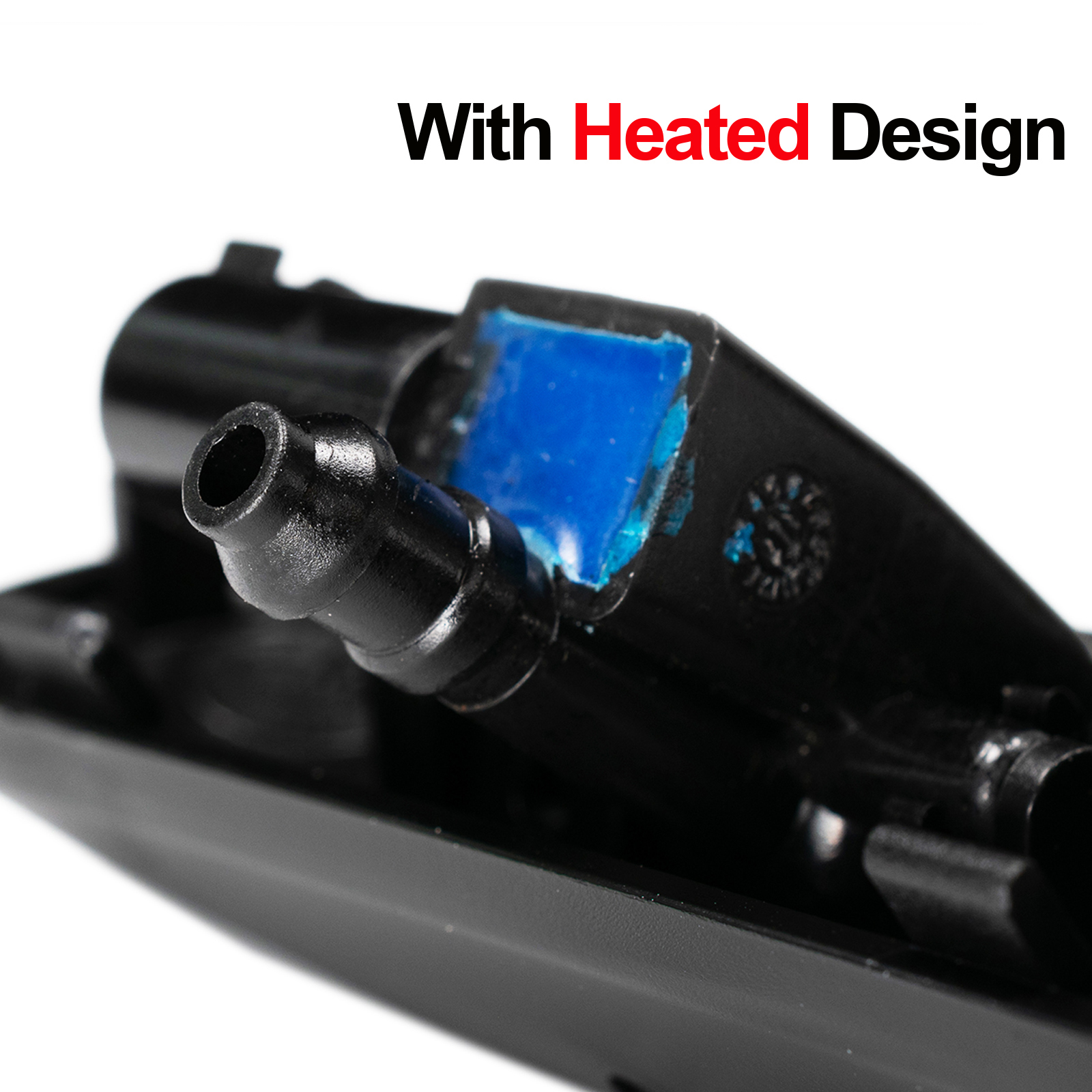 2pcs Car Front Windshield Washer Nozzles Jet Heated For Audi TT A1 8X A4 B8 Q3 Q5 Q7 4L Front Window Set 2014 2013 2012 2011