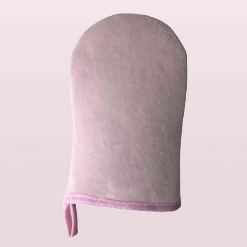 Reusable Bath Scrubbers Exfoliating Mitts Self Tanning Mitt Applicator Elastic Wrist Sunless Washable Tanner Mitts Glove Cream Lot