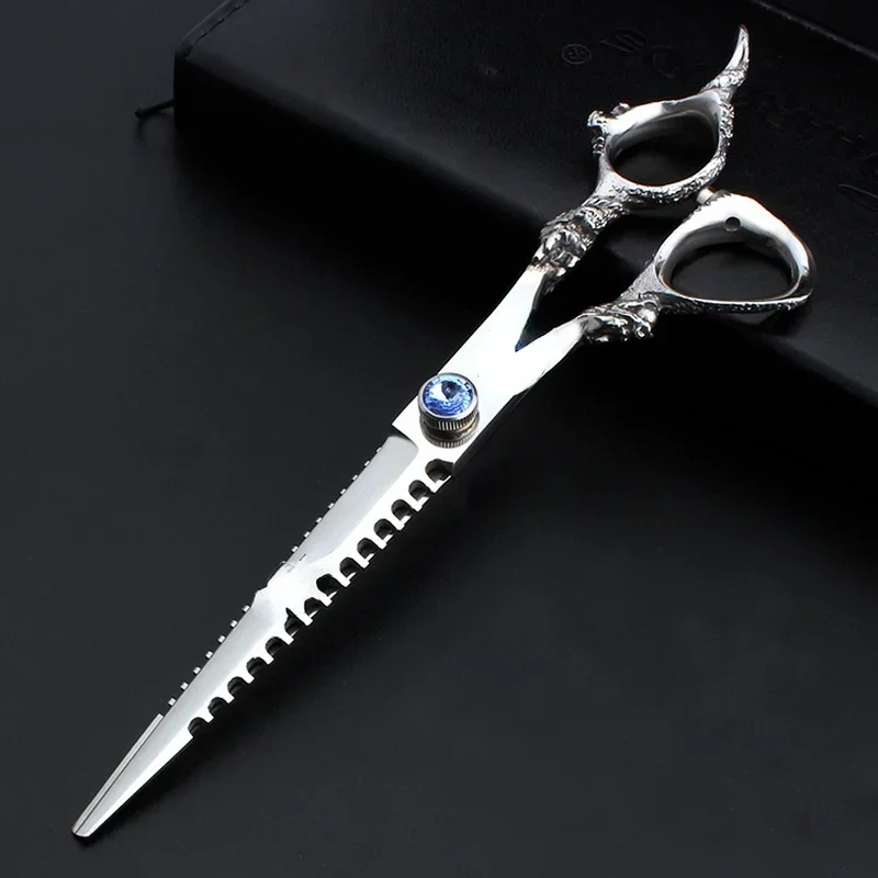 7Inch Professional Hairdressing Scissors Barbershop Hair Cutting Shears Barber Thinning Japan Hair Scissors S2563