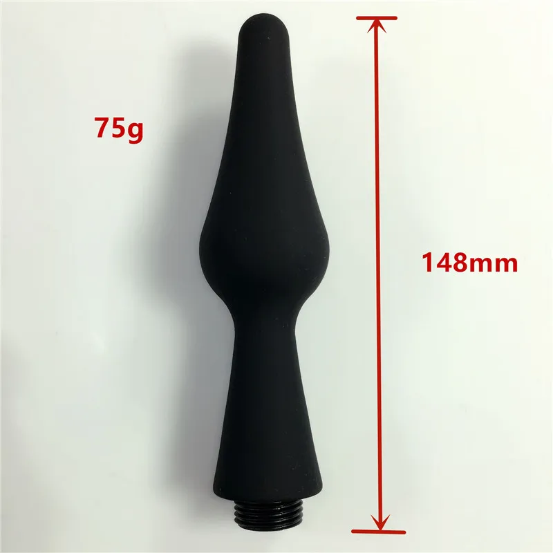 Wetips Silicone Enema Nozzle Dusche Lavement Anal Cleaning Shower Douche Anal Shower Enema Cleansing Douche Travel Bidet Shower