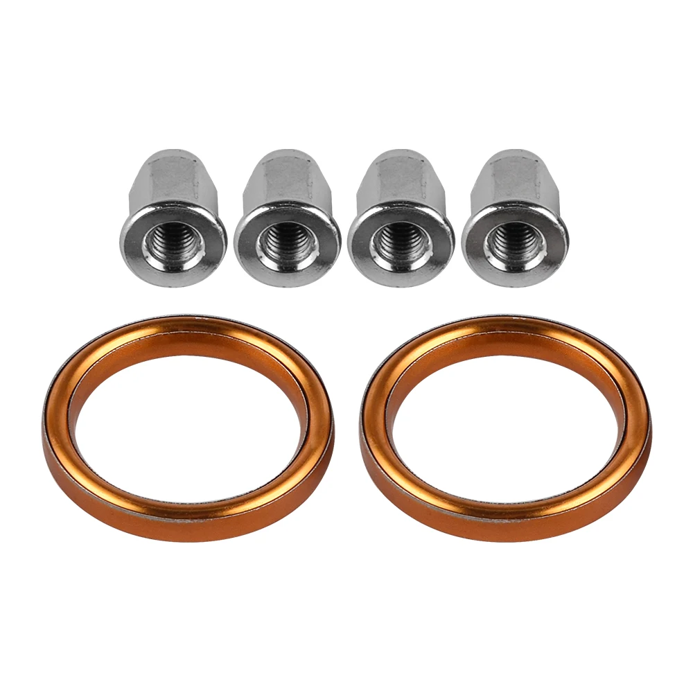 Exhaust Muffler Pipe Gasket Nut For Honda XR200R 1981-2002 XR250R 1981-1982 XL250R 1982-1987 XL500R 1982-1982 Goldwing 1500