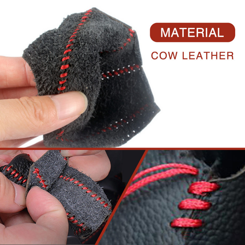 Car Leather Gears Handbrake Cover for BMW E46 E39 E90 E36 E60 E34 E30 F30 F10 X5 E53 Accessories