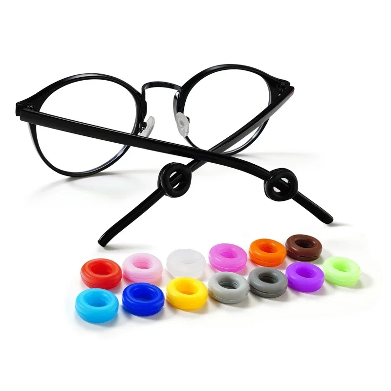 10 Colors Anti-slip new Silicone Ear 2025 Grip Glasses Eyeglasses Leg Ear Hook Stopper Eyewear Accessories Temple Tip Eyewear Holder