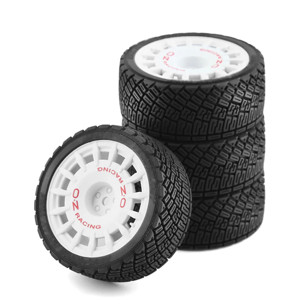 NEW 1/10 RC Racing Car Tires On Road Tyre Wheel For Tamiya TT01 TT02 XV01 TA06 PTG-2 HPI WR8 HSP /10 RC Car Upgrades Parts