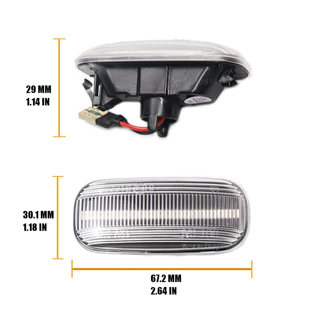 Dynamic Side Marker Lamp Led Flashing Turn Signal Light Sequential Blinker Smoke For Audi A3 S3 8P A4 B6 B8 B7 S4 RS4 A6 S6 C5