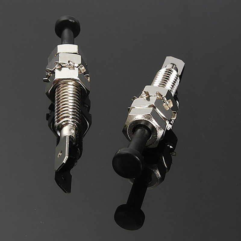 2pcs Door Pin Switch Light Hood Screw Universal Alarm Security Adjustable Truck Car Accessories