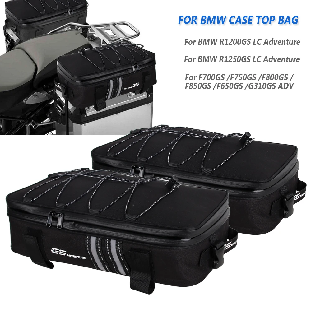 R1250GS R1200GS Top Case Bag For Aluminum Alloy Side Box for BMW R1200 GS LC ADV F700GS F800GS F650GS G310GS Adventure R1200GSA